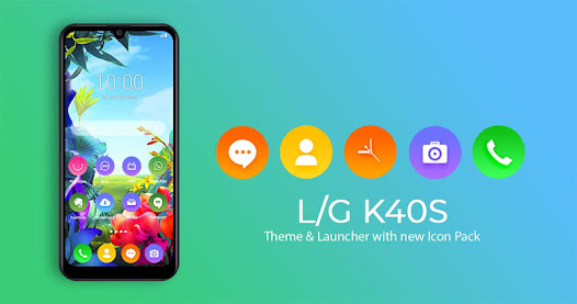 Captura 1 Lg k40s Launcher android