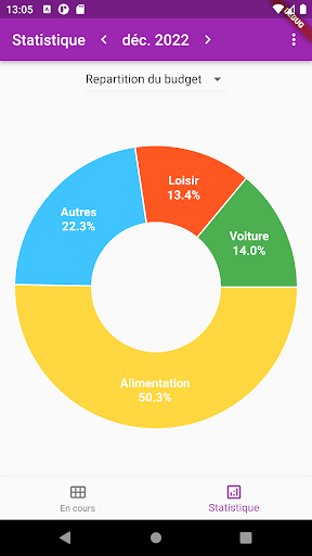 Budget Tracker Screen 3