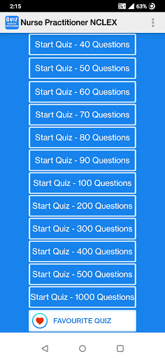 Nurse Practitioner Exam Prep Screen 2