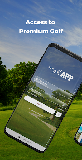 Android application BRG Golf screenshort