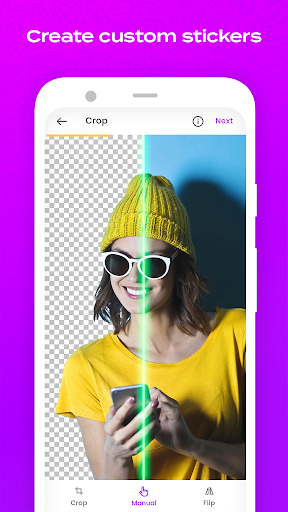 Android application Sticker Maker for chats Emopix screenshort