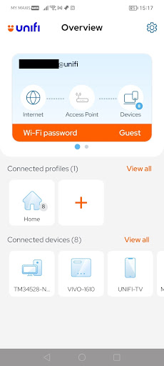 Unifi Wifi Manager Screen 2
