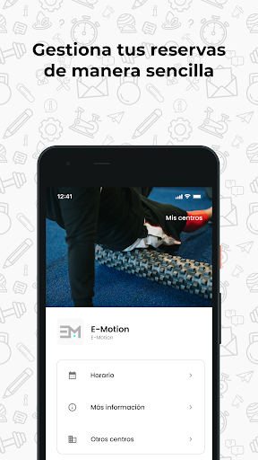Android application E-Motion screenshort