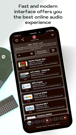 Classical Radio - Online Radio Screen 2
