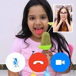 Cover Image of Descargar Video call with Shfa - fake chat Shfa V7.2112 APK