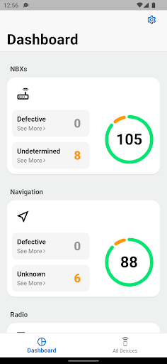 Android application NBX Monitor screenshort