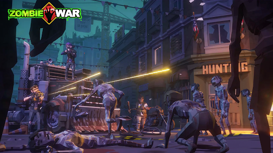 Zombie War MOD APK: Rules of Survival (UNLIMITED GOLD) 2