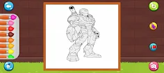 Super Hero Coloring book - Screenshot 3