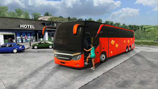 Offroad Bus Driving Game 2024