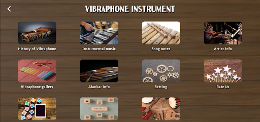 Vibraphone Instrument Screen 3