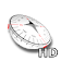 Marince Compass - White HD icon
