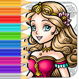 Princess Coloring Book Game icon