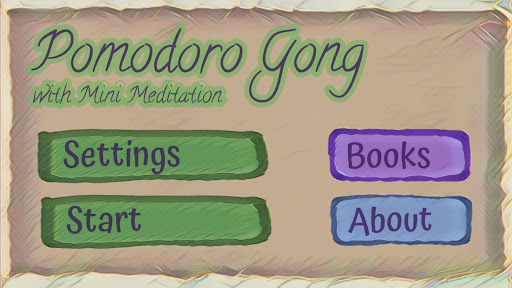Android application Pomodoro Timer with Mindfulnes screenshort