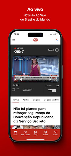 CNN Brasil Screenshot 2 - AppWisp.com