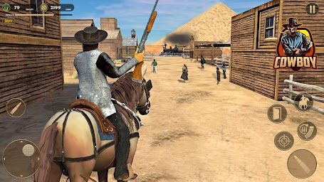 West Cowboy Horse Riding Game