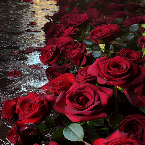 HD Red Rose Live Wallpaper