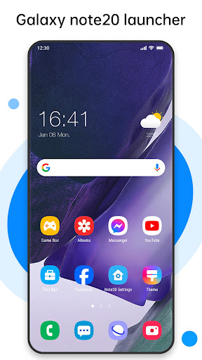 Android application Perfect Galaxy Note20 Launcher screenshort