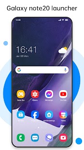Perfect Galaxy Note20 Launcher Captura de tela