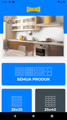 Android application GRANLUXOR Ceramics screenshort