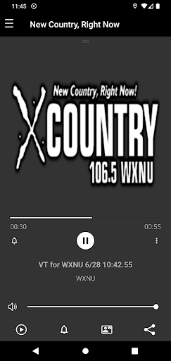Android application WXNU screenshort
