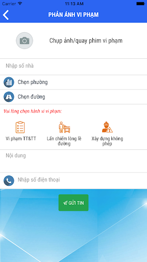 Android application Tân Phú Trực Tuyến screenshort