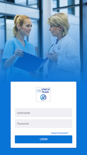 Android application UNICA Team screenshort