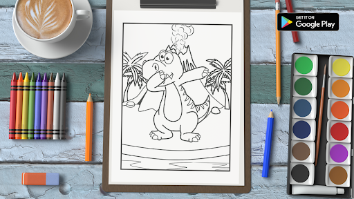 Dinosaur Coloring Pages