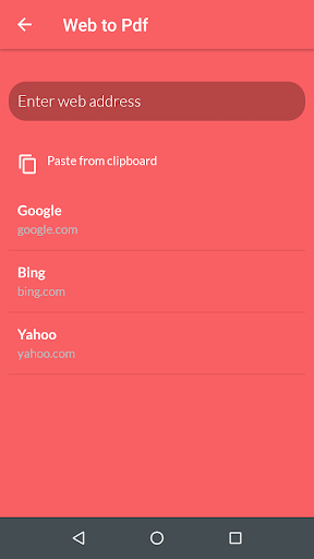 Text to PDF convert Screen 3