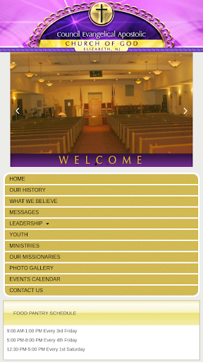 Android application Judah Apostolic Ministries screenshort