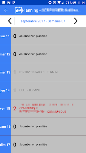 Galaxie Mobile Screen 3