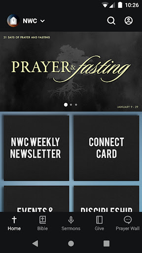 Android application Northwest Foursquare Church screenshort