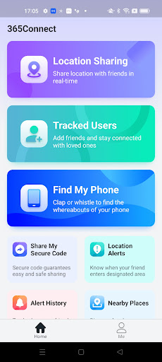 Android application 365Connect - Location Share screenshort