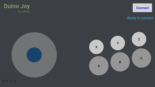 Android application Duino Joy screenshort