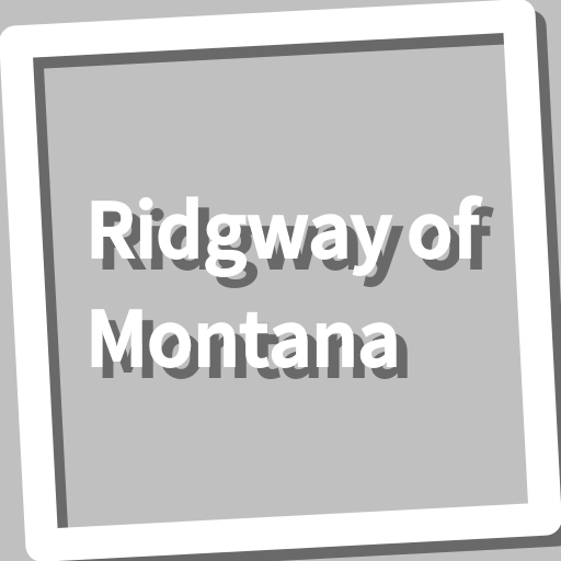Book, Ridgway of Montana logo