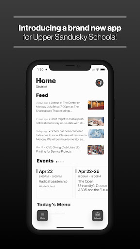 Android application Upper Sandusky Schools, OH screenshort