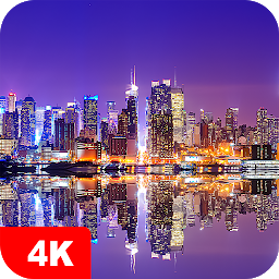 Imagen de ícono de Fondos de pantalla ciudades 4K