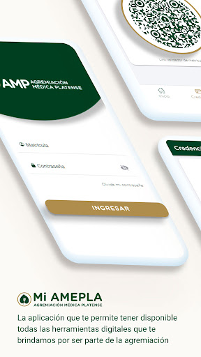 Android application Mi AMEPLA screenshort