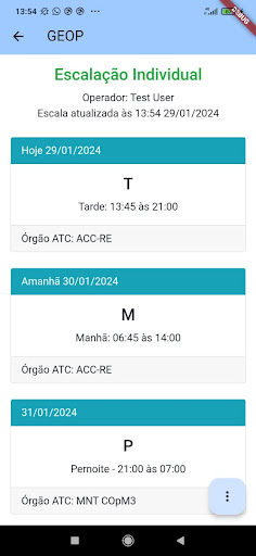 Android application Geop screenshort