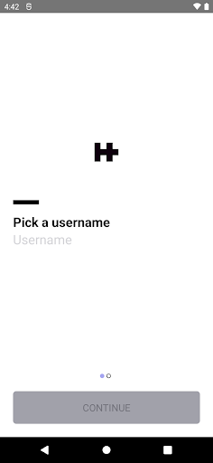 Android application HelmetConnect screenshort