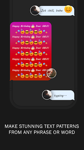Android application Repetitive Text Generator screenshort