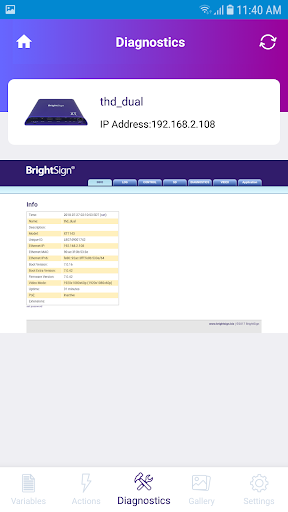 BrightSign Screen 3