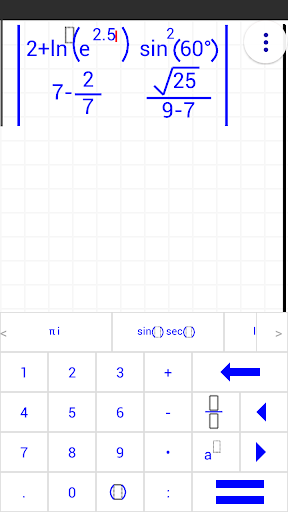 Screenshot of SpecExp Calculator