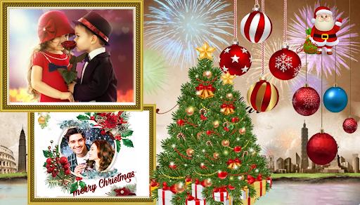 Android application Merry Christmas Photo Frame screenshort