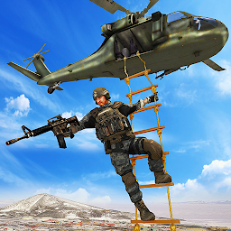 「空軍射手 3D - 直升機射擊遊戲」圖示圖片