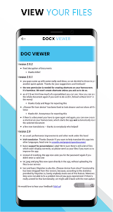 DOCX File Reader - DOC Viewer
