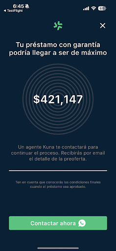 Captura de pantalla de Kuna