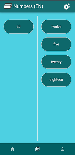 Android application Boomza Memo Cards screenshort