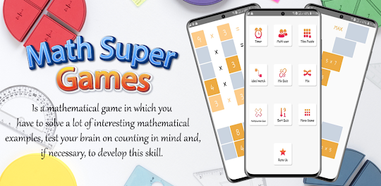 Math Super Games