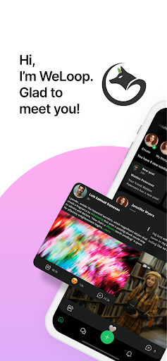 Android application WeLoop screenshort