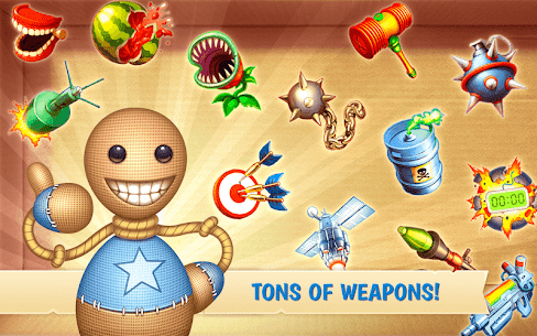Download Kick The Buddy Apk [MOD, Unlimited Money/Gold/Weapons] 5